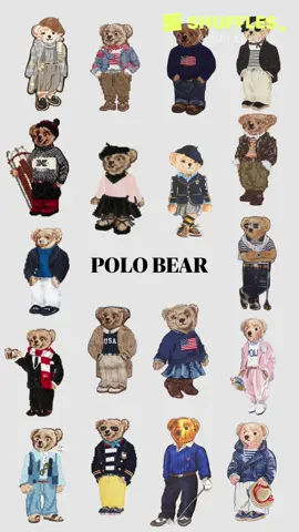 POLO BEAR ⭐️             #ralphlauren 