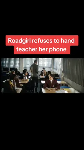 Roadgirl refuses to hand teacher her phone #xyzbca #film #shortfilm #opps #foryou #roadman #viral #fyp #clip #yt #trending #ukgangs 