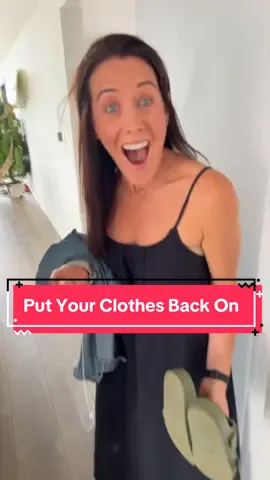 Put Your Clothes Back On #couplecomedy @Jojo Legg #husbandandwife #funnycouple #marriedlife #mikeandjoelle #boxingalleymike #marriagehumour #relationshiphumor #blindreaction #relateablecomedy