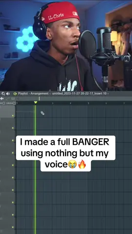 Never woulda thought the finished product would be hard😂💯 should i finish it? #foryou #rapper #undergroundmusic #flstudio #homestudio 