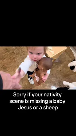 My 1 year old is a thief. And I’m an accomplice #jesus 