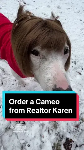 Buy a @Cameo and Karen will find you the POIfect home! #Cameo #realtor #realestate #dogs #comedy #cameos 