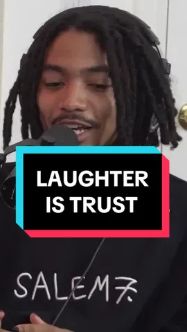 Laughter equals trust which also equals support which means cash app me a dollar #comedy #podcast #funny #viral #xyz #fyp #foryoupage #foryou #bayarea 