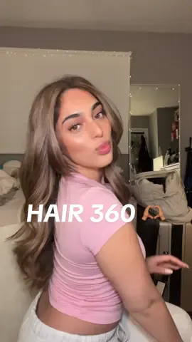 for the people who asked for a 360 of my hair 🫶🏽 #grwm #hair360 #lightbrownhair #beigeblonde #beigeblondehair #hairroutine #haircare 