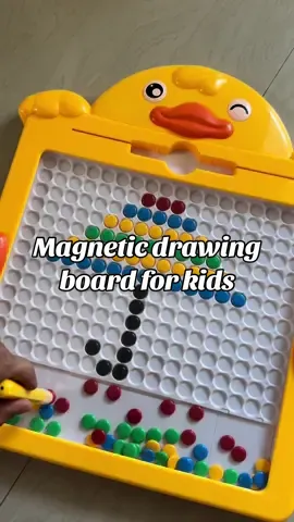 Magnetic drawing board toy for kids😅 #magneticboard #drawingboard #toysforkids 