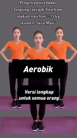 Save aja dulu,Halo selamat pagi semua para pejuang langsing #senam #langsing #olahraga #bakarlemak #fyp 