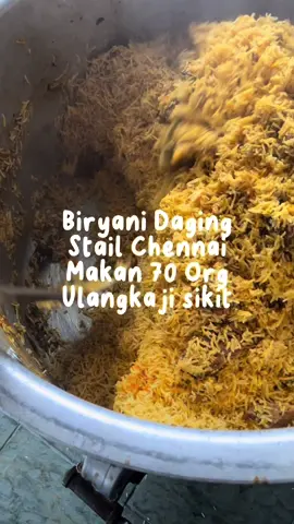 Chennai beef biryani Masak utk makan 70 org Kalau guna kambing pun Resipi & proses yg sama #chennaibiriyani #beefbiryani #fyp #Foodie #biryanilovers #biryani #ahmadbiryani 
