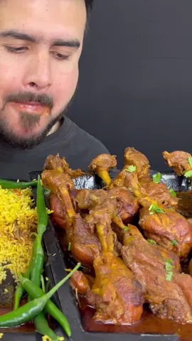 Chicken legs curry #entertainment #asmr #mukbang #foryou #foryoupage 