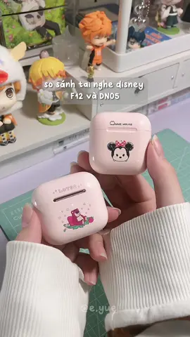 2 nhỏ màu hồng luôn:> #unboxing#tainghebluetooth#tainghedisney#gaudau#minnie#viral#xuhuong#unbox#fyp#fypシ 