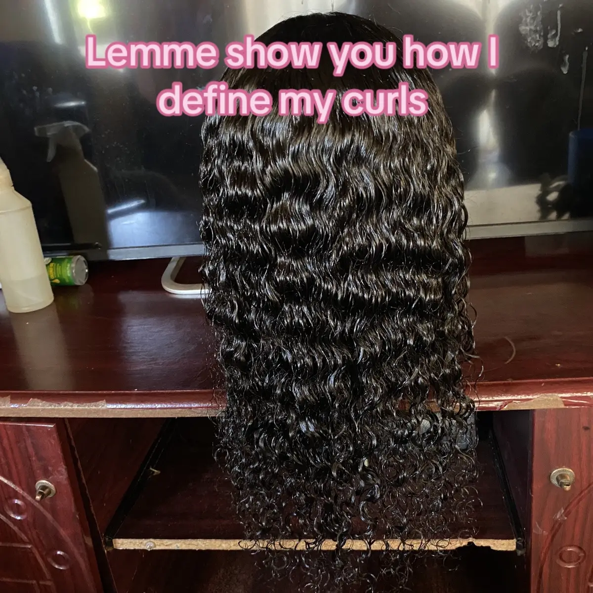 #SAMA28 #wigtok #wiginfluencersouthafrica #fyp #aliexpress #isoplus_sa #curlywigmaintenance 