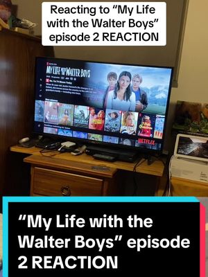 The chemistry between #teamalex and #teamcole HELLO?! #mylifewiththewalterboys #netflix #reaction #fyp 