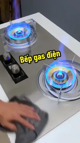 Bếp gas điện thông minh, tích hợp hẹn giờ, cảm biến tự động ngắt gas, tự động tắt bếp! #giadungtienich #giadungthongminh #bepgasdien 