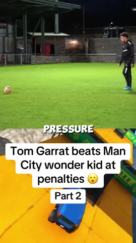 Oscar bobb wasnt happy 😬 #theobaker #penalties #tomgarrat #pitchside #footballtiktok 