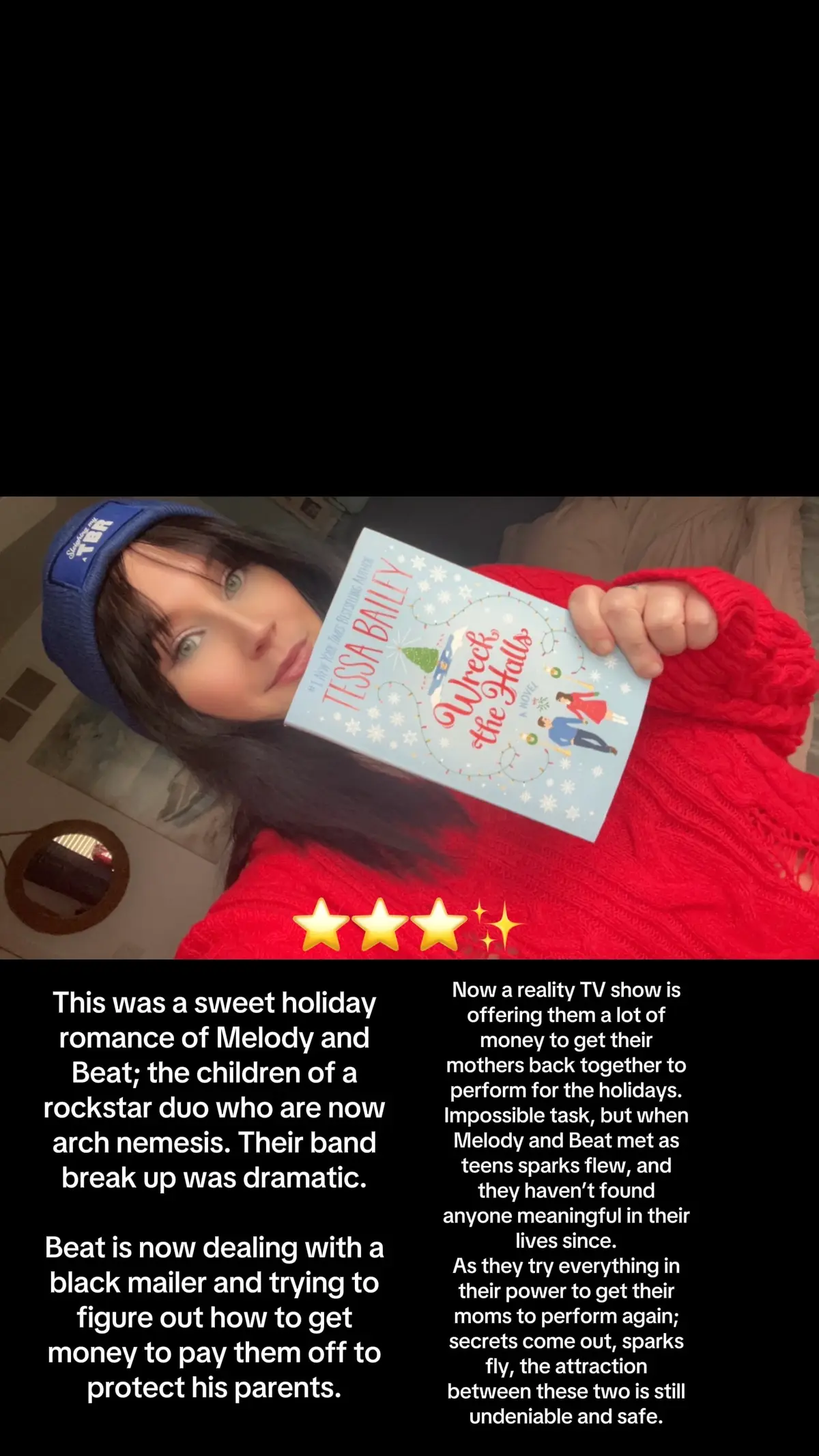 Thank you @bibliolifestyle and @Avon Books for this #giftedcopy of #wreckthehalls #tessabailey #tessabaileybooks #holidayromance #romance #books #BookTok #booksfyp #fyp #bookmail 