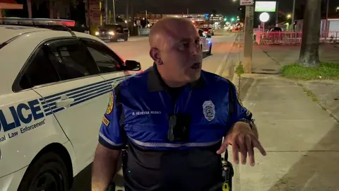 Unprofessional Miami Cop #miami #cops #ftp #copsoftiktok 