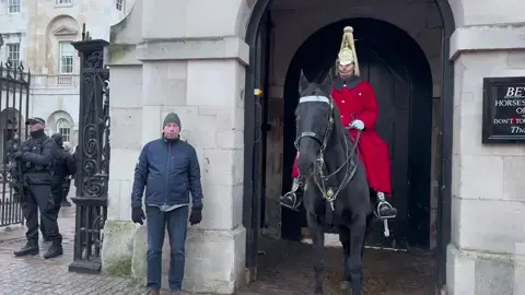 Intense Moment As Royal Horse Wants the Bag!!!!  #funnyhorsevideo #horseguardparade #royal #horseguard #royalhorse #london #royalguard #kingshorse #england  Plz like and share this video!!!