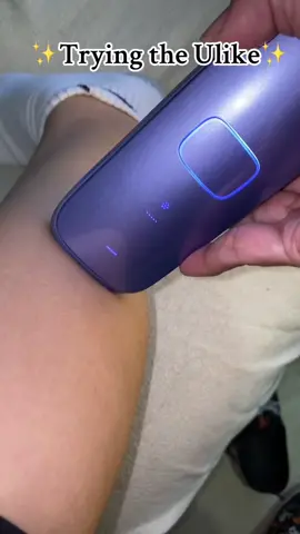 Doesn’t hurt feels great. Can’t wait for the result. #ulikehairremoval #ulikelaserhairremoval #IPL #ulike #shoptiktok #SelfCare #hairremoval 