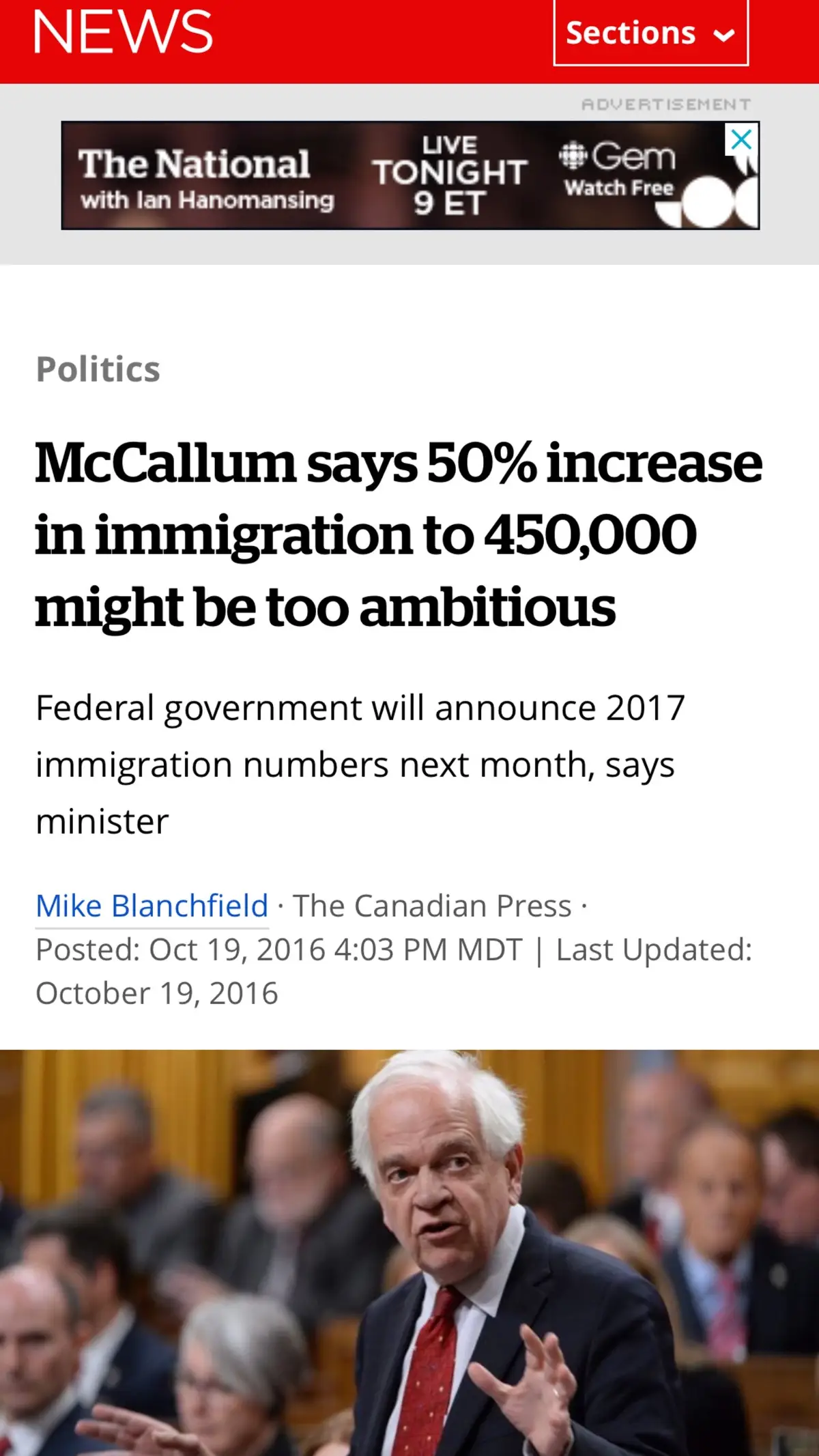 Immigration. By the time we reach the end of 2025 two. 5 million people moved into Canada my best guess 