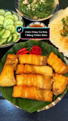 Cá dứa 1 nắng cơm cháy chiên giòn, ngỡ bình dị nhưng là mỹ vị thời ông bà ta #camona #ancungtiktok #xuhuong #cádứa #khôcádứa 