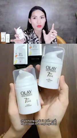 Kem dưỡng trắng da Olay Total Effects 7 in 1 ban đêm và ban ngày bản UK. Được Hà Linh review, đánh giá 8/10. Nên mua nha! #olay7in1 #kemtrangda #halinhreview 