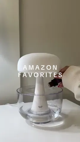 Amazon favorites 🤩 This mushroom cloud lamp is a humidifier and also comes with essential oils. I love sleeping with the rain setting on 🙌🏼  #amazongadgets #gadget #gadgets #cozy #cozyathome #amazon #amazonfinds #amazonfavorites #amazonmusthaves #fyp #foryou #humidifier #asmr #asmrsounds 
