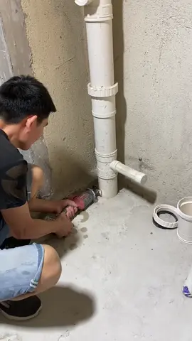 Replacing old pipes