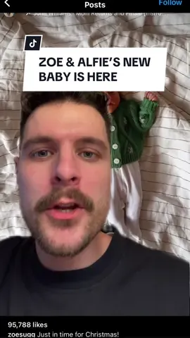 Congrats Zoe and Alfie 👶 #zoesugg #zoella #alfiedeyes 