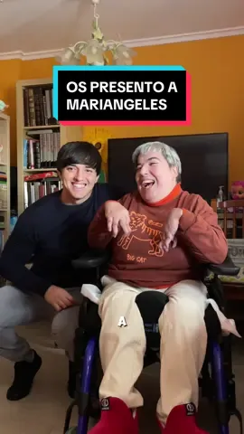 Os presento a Mariangeles, la persona con más predisposición que conozco, siempre con una sonrisa #fisioterapia #medicina #rehabilitacion #paralisiscerebral #neurologia 