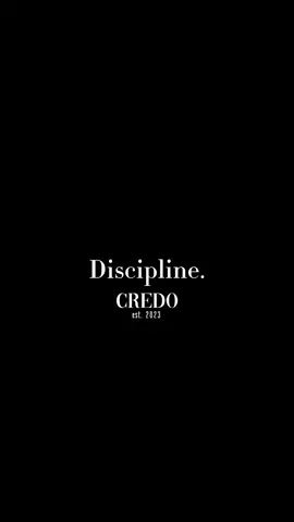 Discipline is the root of all good qualities. #credobrand #hopecore #corecore #discipline #jockowillink #joerogan 