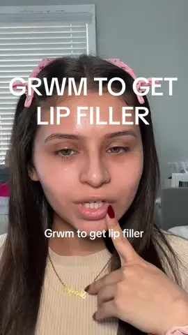 Grwm to get my lips done 👄🩼@glowupbeautyinc #lipfiller #lipfillernyc #lipinjectionsnyc #grwm #lipfillercheck 