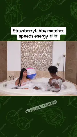 Strawberrytabby and Speed Hottub #ishowspeed #ishowspeedclipz 