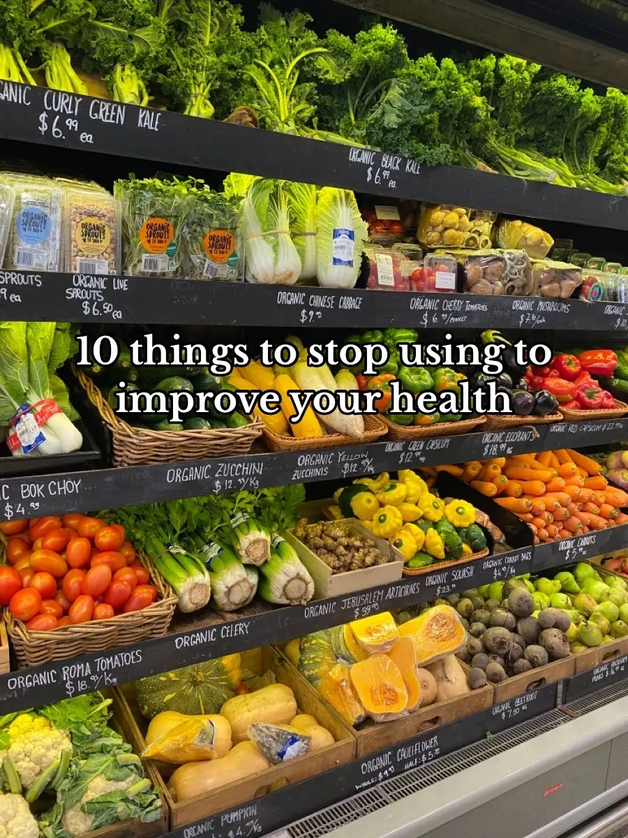 Eliminate these 10 things to make a difference in your health. Who's going to try to ditch these this new year?!  #holistichealth #holistichealthjourney #holistichealing #holisticwellness #holisticwellnesslifestyle #holisticwellnesslife #holisticwellnesstips #holistichealthandwellness #holistichealthy #holistichealthyliving #holistichealthyhabits 