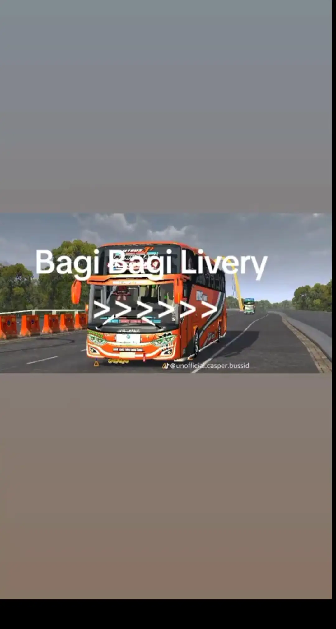 bagi-bagi livery bussid Sadewa shd pas