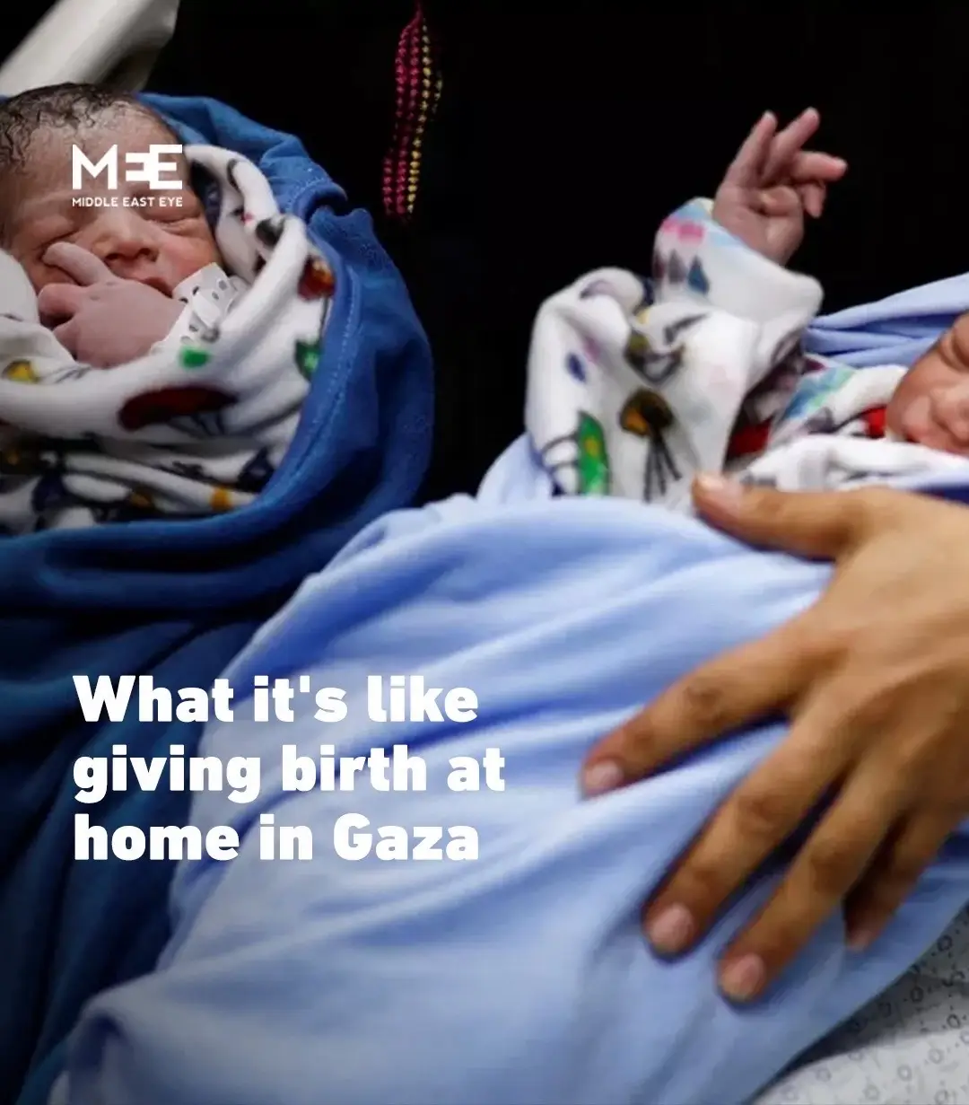 Under intense Israeli bombardment, there was no equipment or electricity for the 25-year-old nurse to use while delivering her sister’s baby to the sound of air strikes and artillery. The nearest hospital to them in the Gaza Strip was open. But the family just couldn’t risk leaving the house in the middle of the night and walking to the hospital while the neighbourhoods around them were under attack. 