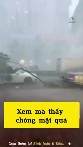 Mưa bão siêu to ở Trung Quốc. Sức mạnh thật ghê gớm #bão #bao2023 #baotrungquoc  #baolu #storm #moment #scary #xuhuongtiktok #viral #fyp