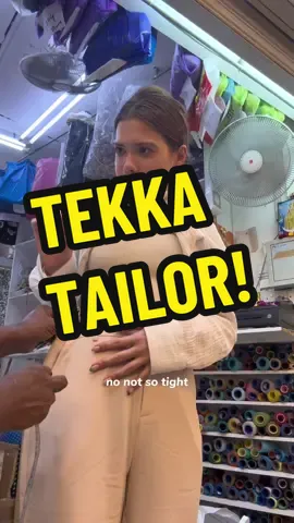 i have to stan!! #tailor #littleindia #fyp 