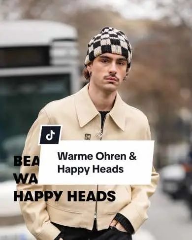 Die Beanie Mütze sieht stylisch aus und hält im Winter  warm. Welche Beanies ihr jetzt tragen solltet, verraten wir über den Link in unserer Bio.  #GQGermany  [📷 Getty Images]