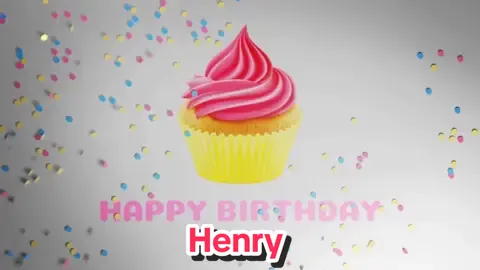 Happy Birthday to You Henry FELIZ CUMPLEAÑOS Henry #cumpleaños #henry  #viral #2023 #tendencia #loultimo🚨 #happybirthday #tiktoknews 