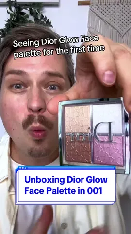 Dior aesthetic, seeing Dior Backstage Glow Face palette in 001 Universal for the first time. It's one of the most beautiful face palettes there is #dioraesthetic #diorfacepalette #diorbackstageglowfacepalette #makeupaesthetic #aesthetic #diorunboxing