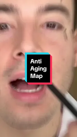 The Anti-Aging Map! #doctor #wrinkles #antiaging #healthy 