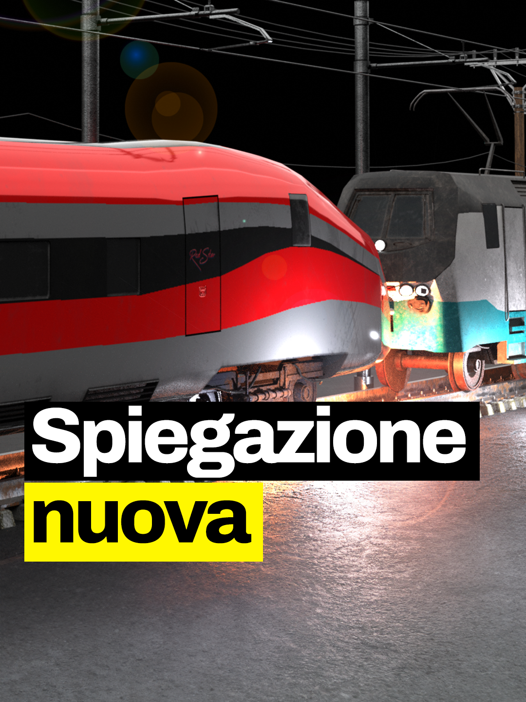 La dinamica dello scontro del Frecciarossa non era come si credeva: vi mostriamo in anteprima la nuova ricostruzione dell’incidente in retromarcia. #geopop  #scienze #science #imparacongeopop #losapeviche #treni #ferrovie #ricostruzioni3d #geopopit