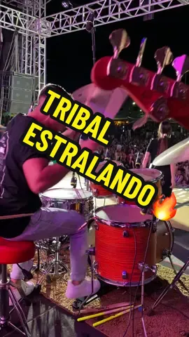 TRIBAL ESTRALANDO 🔥🔥 Ultimo do Ano #gospelmusic #gospechops #drummer #bateristasevangelicos #tribal #vemmebuscarjeffersonesuellen #vemmebuscar 