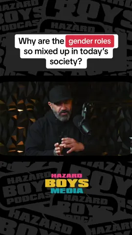 Why are the gender roles so mixed up in today’s society? #genderroles #gender #feminism #fyp #masculinity #hazardboys 