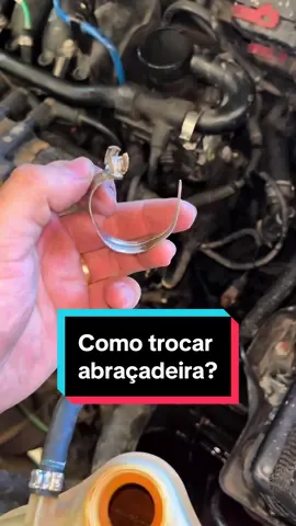Vomo trocar abracadeira original da @fiatbr  #comofazer #facavocemesmo #dicaautomotiva #dicademecanico #carro #carros #automovel #automoveis #viral #viralvideo #mecanico #mecanicos #oficina #oficinamecanica 