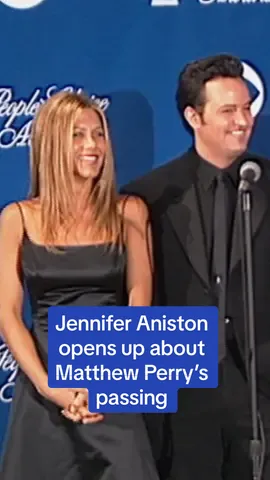 Jennifer Aniston has revealed how Matthew Perry was doing before his death - and even shares that the two were texting the morning he passed 💔 #fyp #jenniferaniston #matthewperry #matthewperrydeath #ripmatthewperry #celebritydeath #friends 
