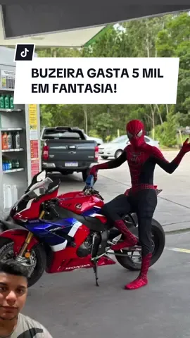 Buzeira gastou 5 mil em uma fantasia do homem aranha #buzeira #canaldojf #CapCut 