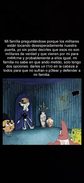 Aquí les pregunto, ¿que hubieran hecho ustedes? #memesrancios #voidmemesbobesponja #schizo #voidmemes #voidmemeespañol #lentejas #void 
