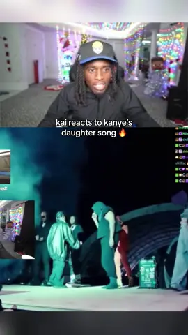 she was spittin’ 🔥🔥 #kaicenat #kanyewest #kaimafia #amp #fyp 