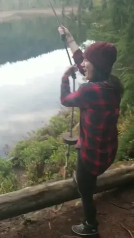 You got this babe… - (Credit @nccholas @sammy.nicole.b @jrdoll92) - #ropeswingfail #ropeswing #cliffjumping #fail #dunkingdevils #failarmy #funnyvideos #ddsquad #flipping #peopleareawesome #extremesports #flippingfeed #lake #ropeswings #flips #fraktal #funny #ropeswingpl #adrenalinejunkie #backflip #fails #failvideo #funnyfails #instagramreels #lakelife #nature #nofilter #ouch #acrobatics #cliffdiving 