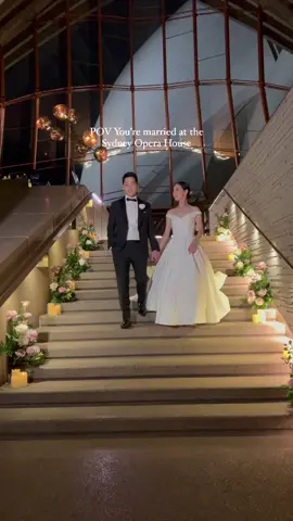 Wearing@Vera Wang at your wedding under the sails of the @Sydney Opera House is the ultimate elegant and iconic wedding style.  Curated by the amazing @coutureweddings  A true wedding feast #sydneywedding #verawang #verawangweddingdress #weddingdress 